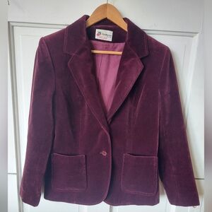 Velvet Blazer